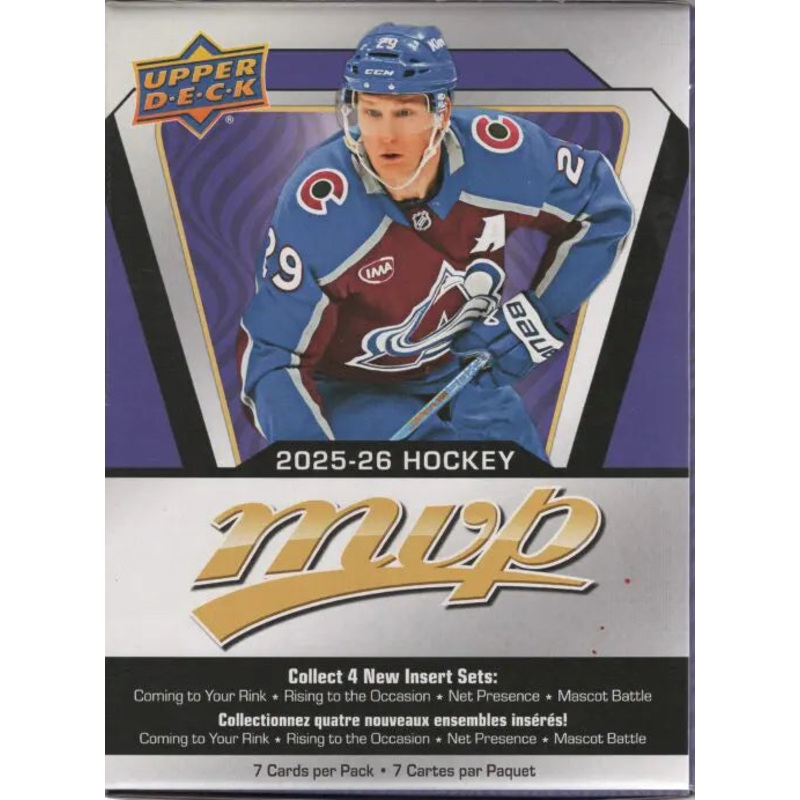 Upper Deck 2025-26 MVP Gravity Feed Hockey Card Pack