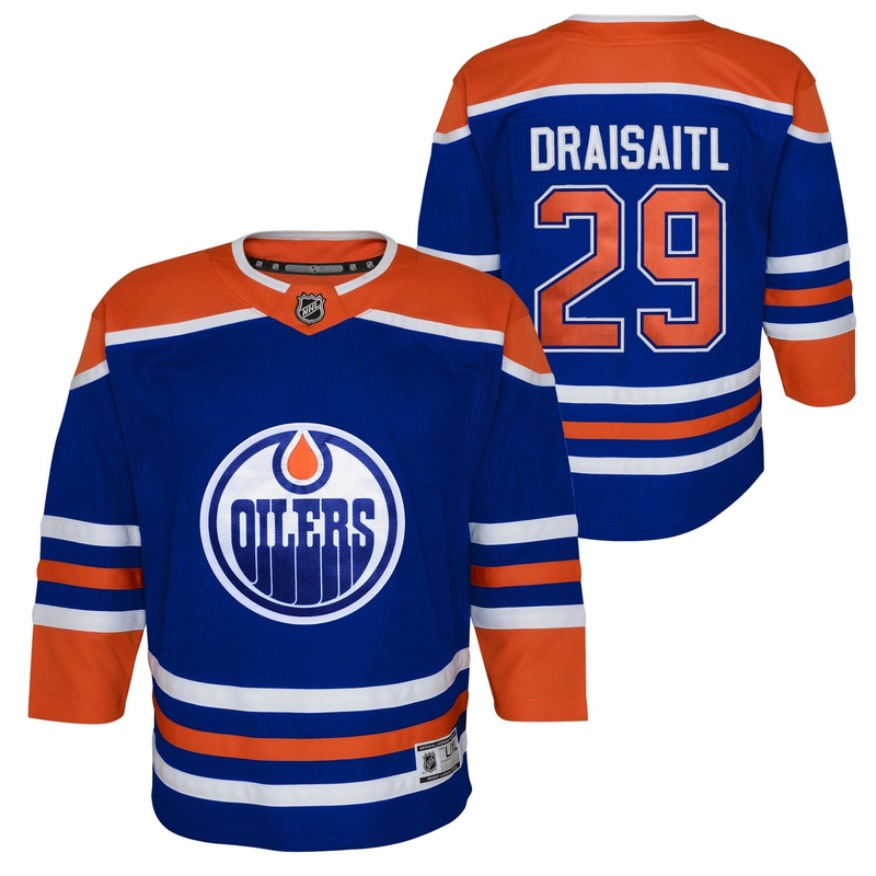 Youth Edmonton Oilers Premier Jersey – Draisaitl