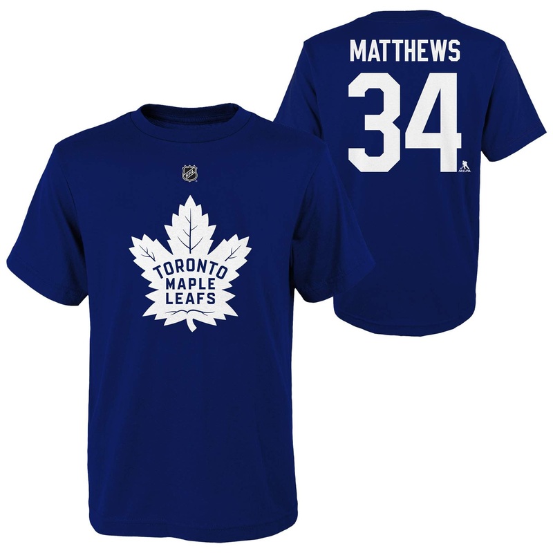 Child Name and Number Tee Matthews