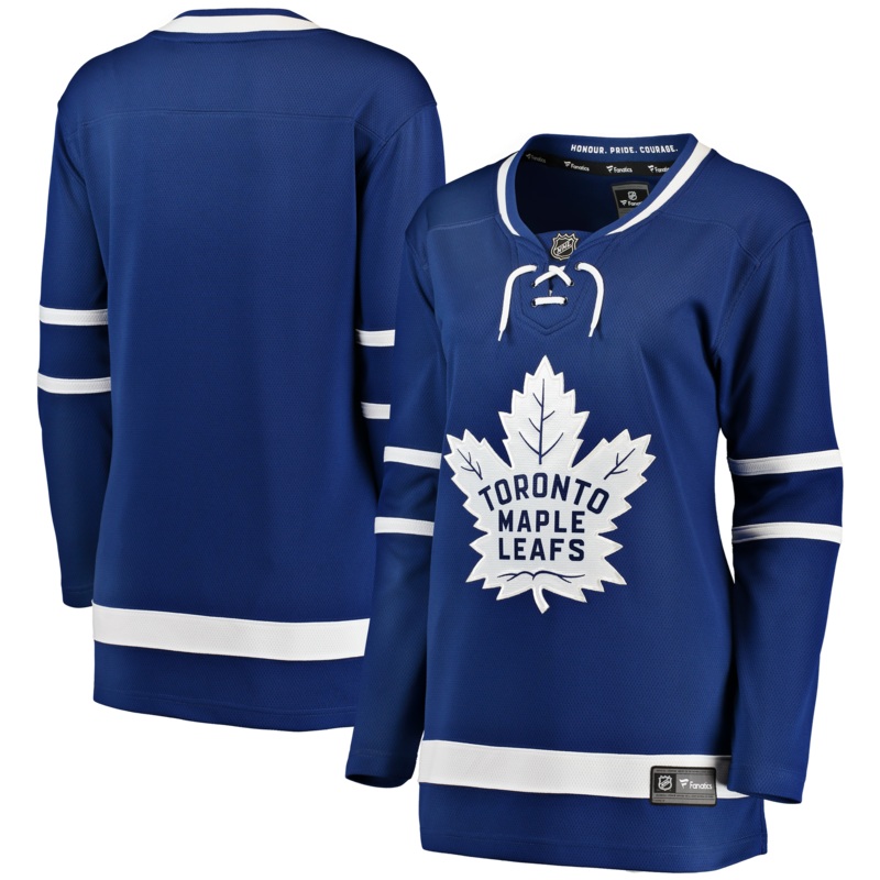 Toronto Maple Leafs Women’s Breakaway Home Jersey – Blank