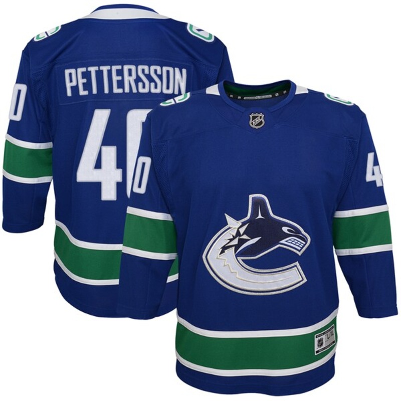 Youth Premier Jersey – Vancouver Canucks – Pettersson