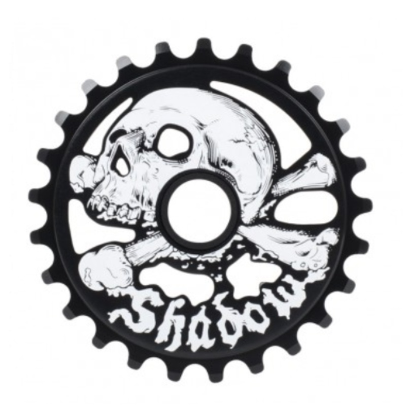 BMX Cranium Sprocket|BLACK|ORANGE|25T