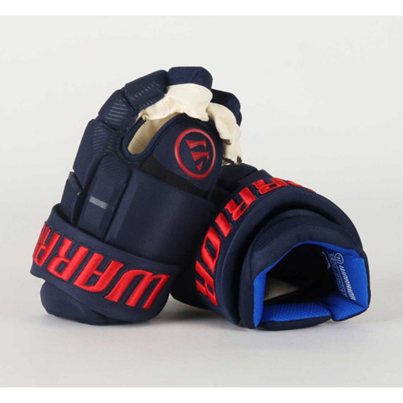 14 Warrior Covert QR6 Pro Gloves – Team Stock New York Rangers