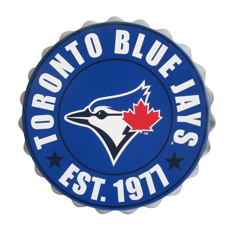 Bottle Cap Wall Logo- Toronto Blue Jays