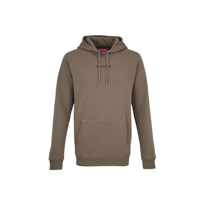 CCM Hoodie Core Pullover Jr MAJOR BROWN