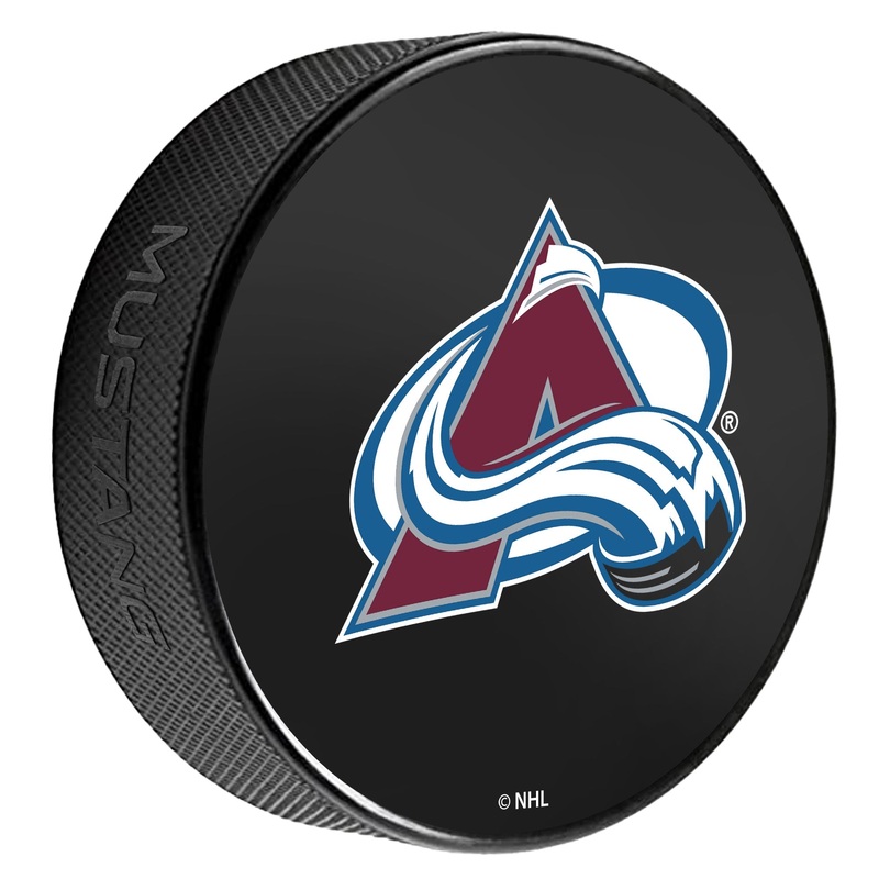 Colorado Avalanche Puck | Printed Primary Logo