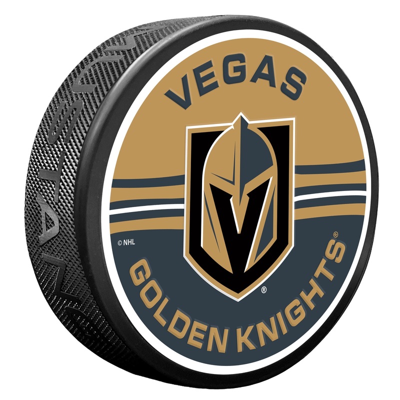Vegas Golden Knights Puck – Half & Half