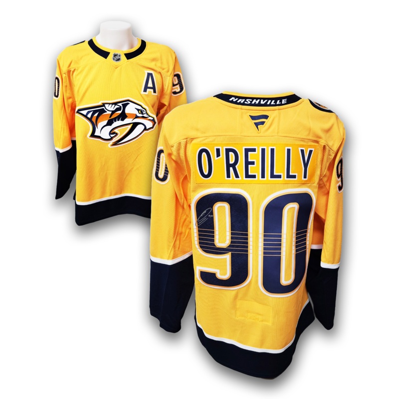 Ryan O’Reilly Autographed Nashville Predators Fanatics Premium Jersey