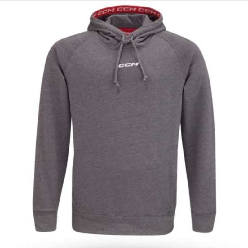 CCM Heathered Grey Team Pullover Hoodie