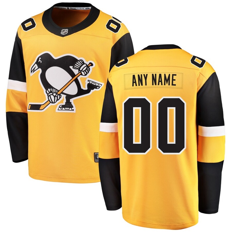 Customized Breakaway Jersey Pittsburgh Penguins Women’s- Alternate