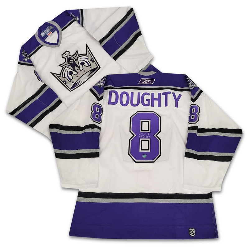 Drew Doughty Los Angeles Kings 2007-2011 White Reebok Authentic Jersey