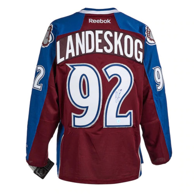 Gabriel Landeskog Colorado Avalanche Signed Rookie Reebok Jersey