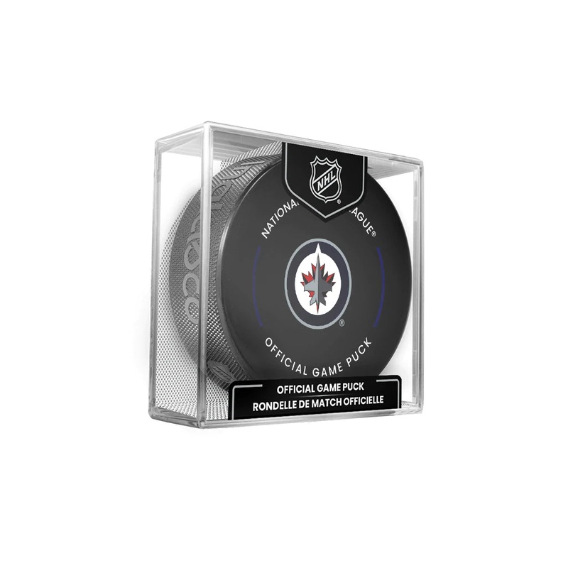 Pre-Order – Sean Monahan Autographed Winnipeg Jets Official Hockey Puck