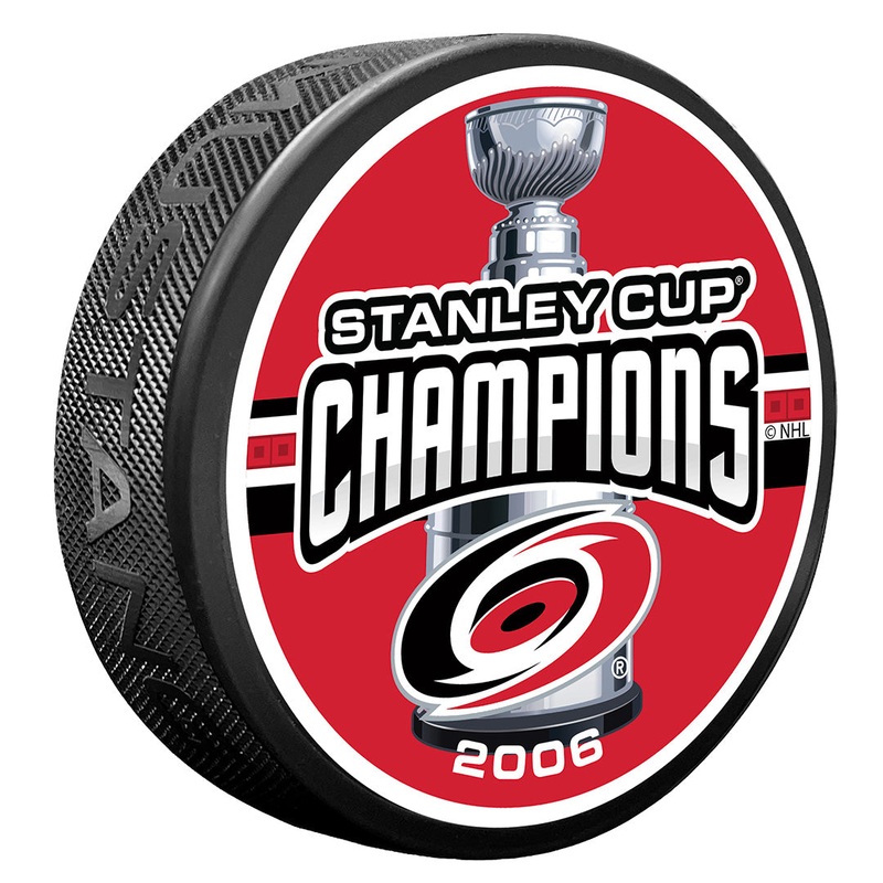 Carolina Hurricanes Puck –  1 TIME CHAMP