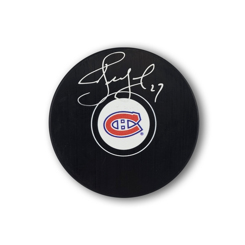 Alex Kovalev Autographed Montreal Canadiens Hockey Puck
