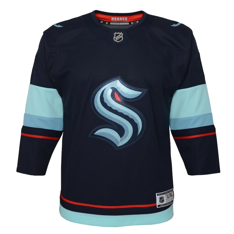 Child Premier Jersey – Seattle Kraken – Blank