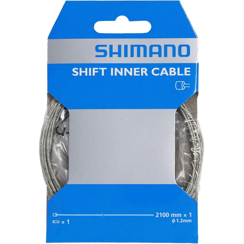 Standard Zinc-Coated Derailleur Cable Brake Shift Cable(1.2×2100-mm)