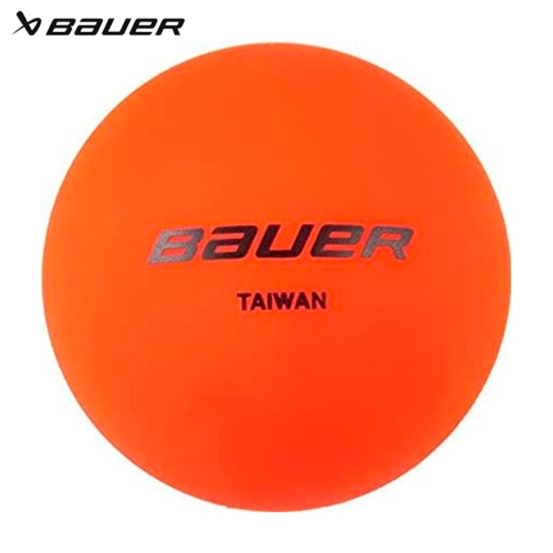 Bauer Warm Road Hockey Ball – Orange 4 Pack