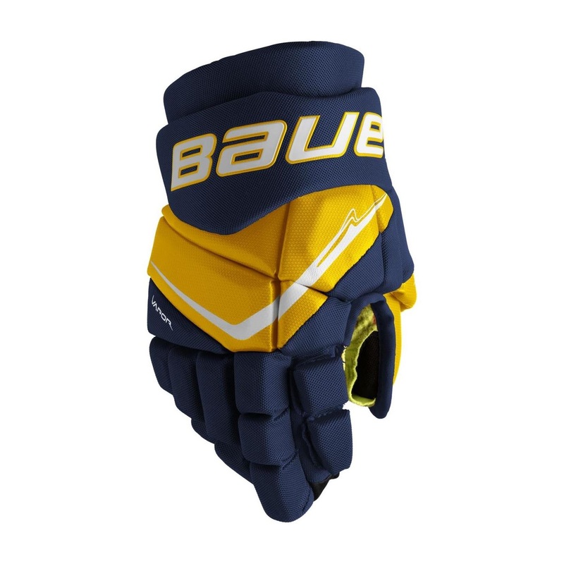 Bauer Hockey Gloves Vapor Fly40 Jr Navy/Gold