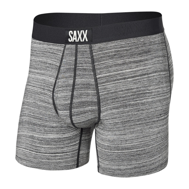 Saxx Ultra Boxers -Spacedye Heather – Grey