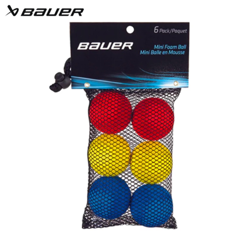Bauer Mini Stick Balls – 6 Pack