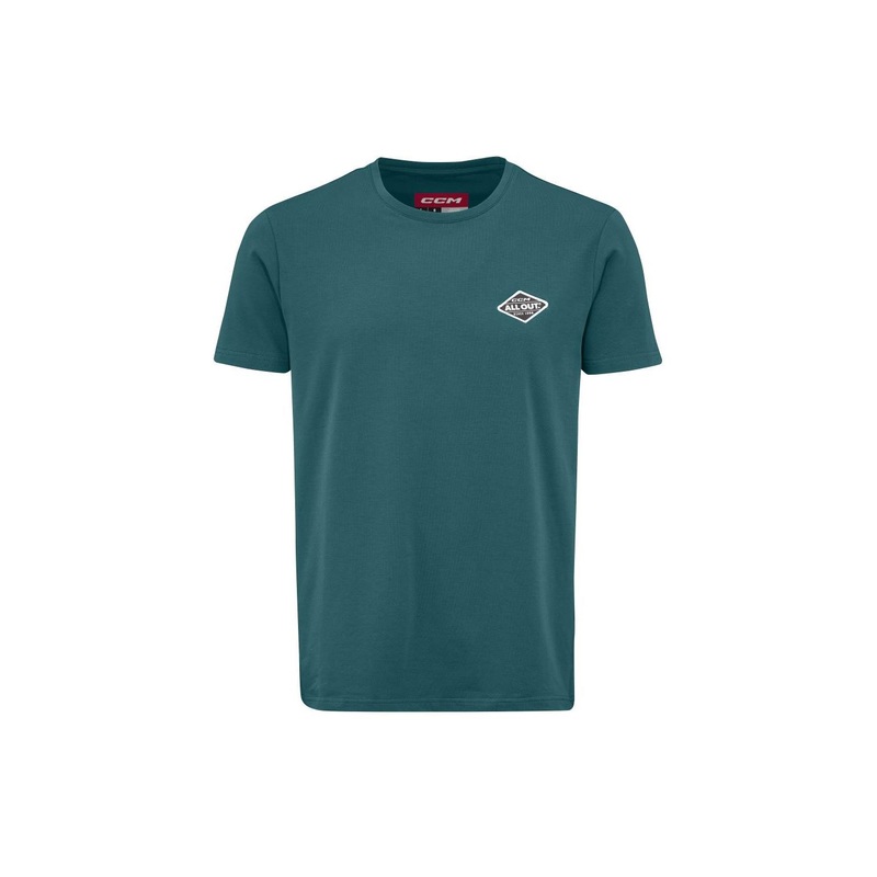 CCM T-shirt Outdoor Sr Teal|S|M|L|XL|XXL