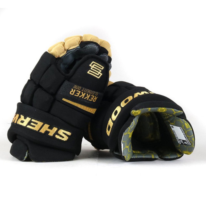 12 Sherwood Rekker RE1 Black Gloves – Vegas Golden Knights
