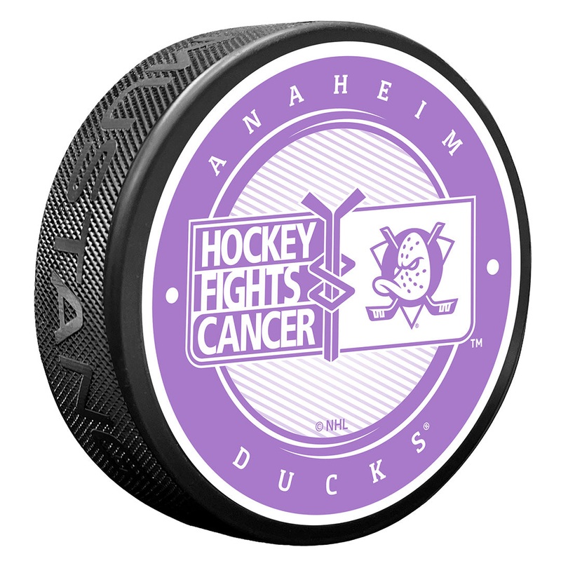 Anaheim Ducks Puck – Hockey Fights Cancer