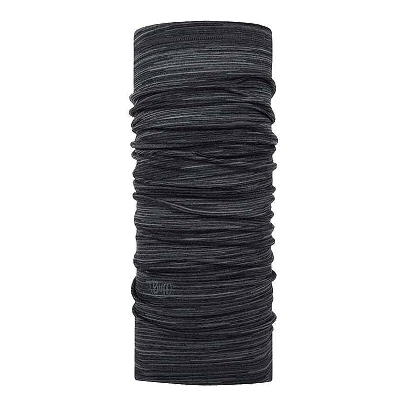 ADULT MIDWEIGHT MERINO NECK TUBE GREY STRIPE