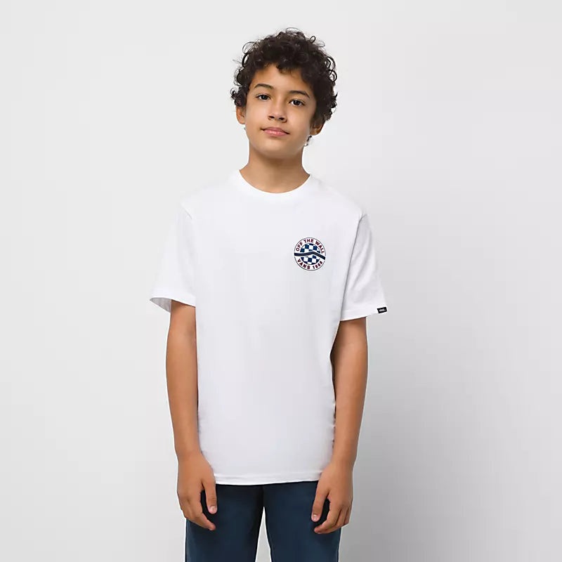 Kids Sidestripe T-Shirt|WHITE|S|M|L|XL