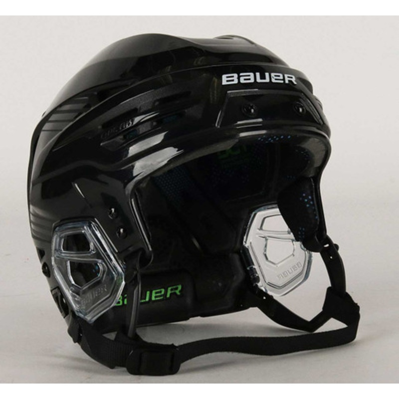 Size S – Bauer Re-Akt 85 Black Helmet – New Jersey Devils