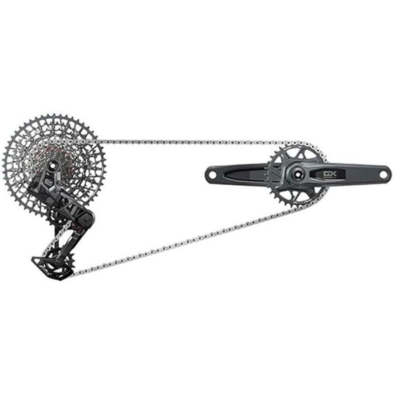 Sram GX T-Type Eagle Transmission Groupset – 32T Chainring, AXS POD Controller, 10-52t Cassette, Rear Derailleur, Chain