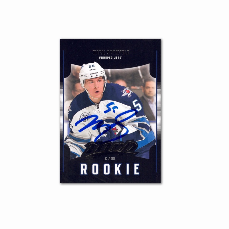 2011-12 UD MVP #136 MARK SCHEIFELE Autographed Rookie Card