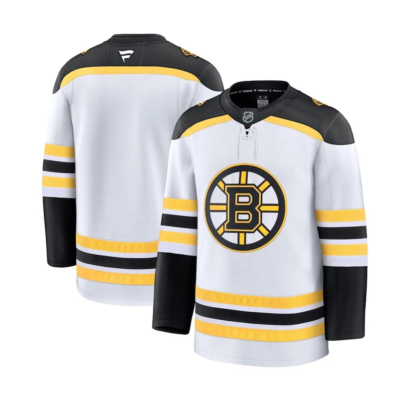 Pre-Order – Morgan Geekie Autographed Boston Bruins Away Fanatics Premium Jersey