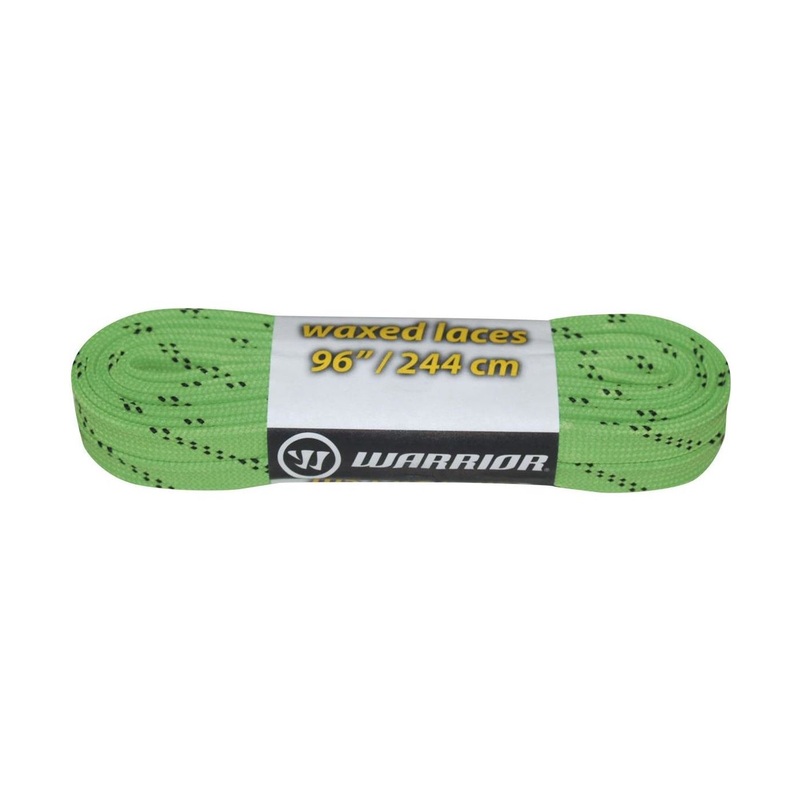 Warrior Skate Laces Waxed Green