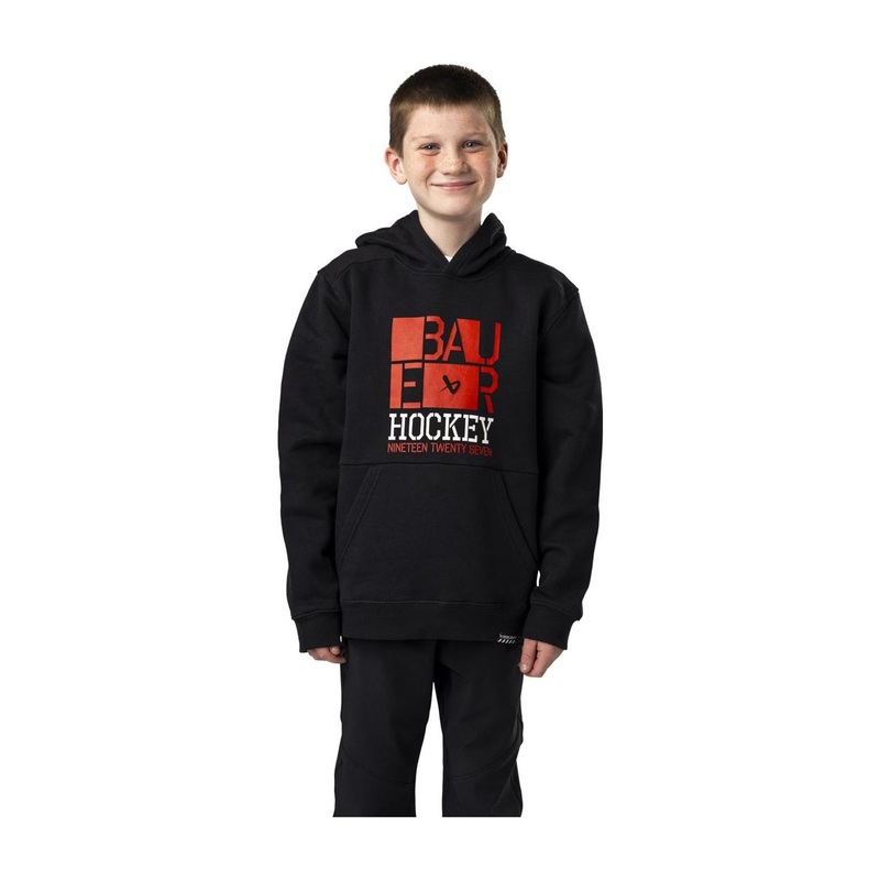 Bauer Hoodie Ultimate Yth Black
