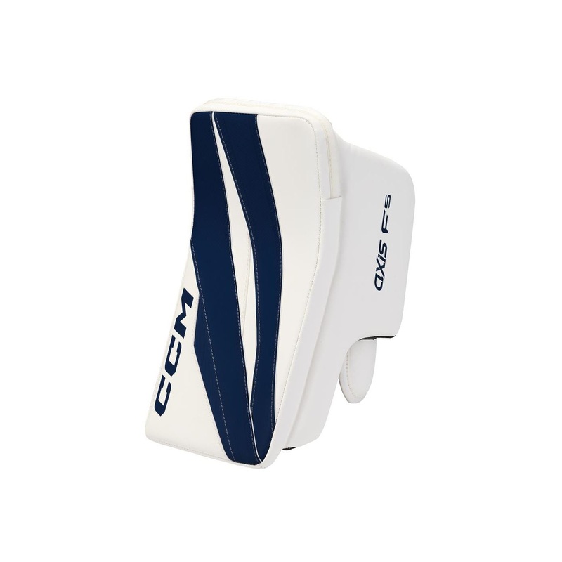CCM Blocker Axis F5 Jr White/Navy