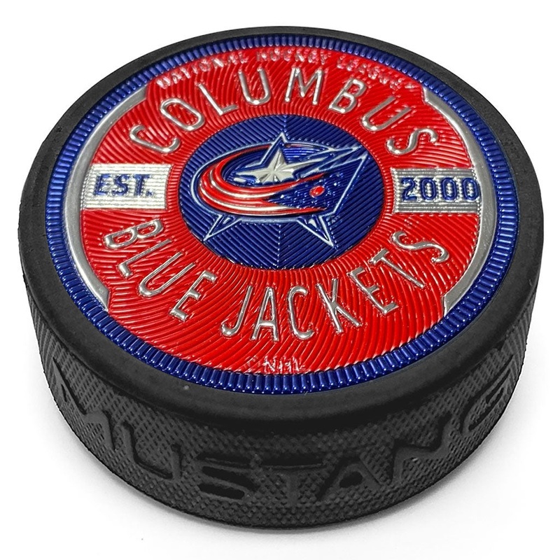 Columbus Blue Jackets Gear Puck Design Trimflexx
