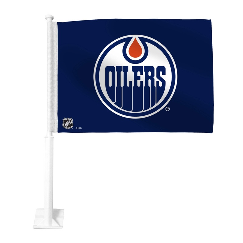Edmonton Oilers 2-Sided Car Flag