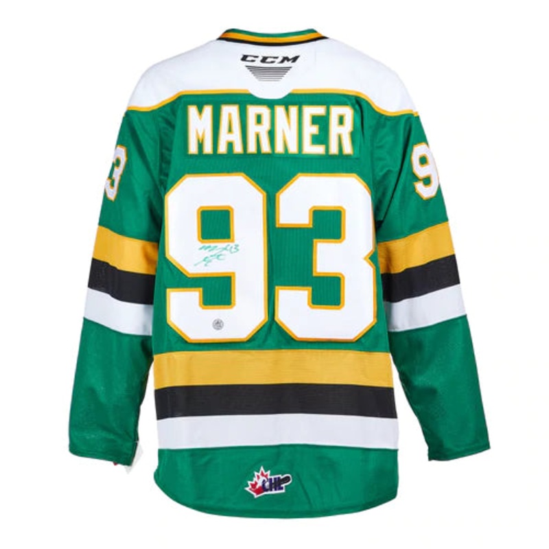 Mitch Marner London Knights Autographed CHL CCM Jersey