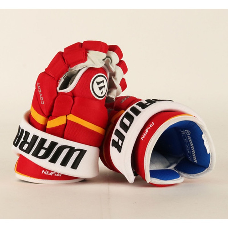 13 Warrior Covert QRL Pro Gloves – Derek Ryan Calgary Flames #2