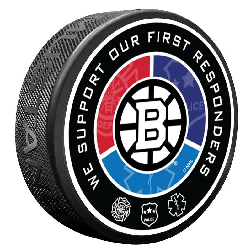 Boston Bruins Puck – First Responder