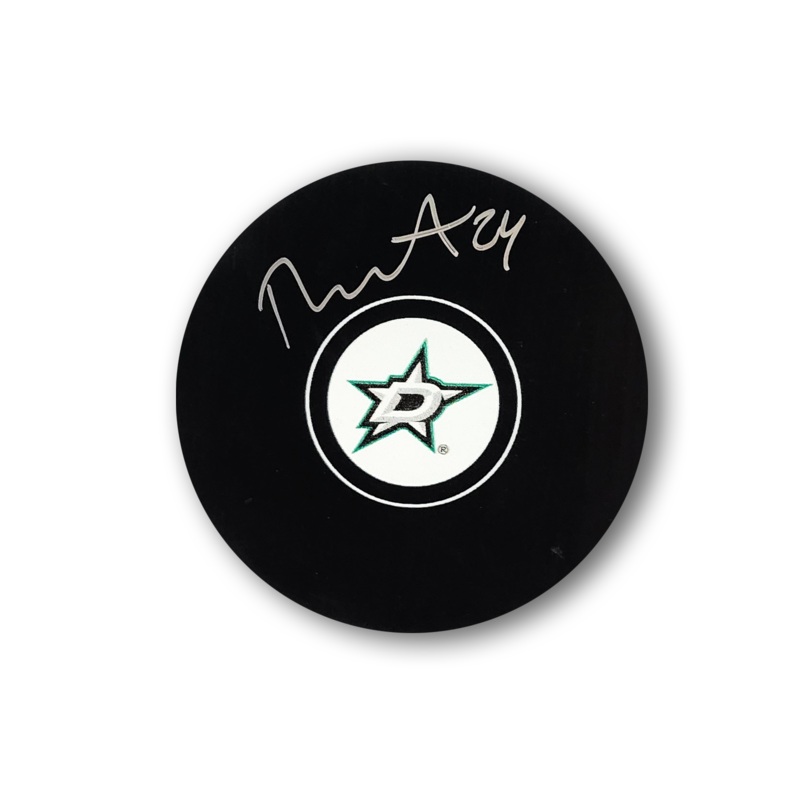 Roope Hintz Autographed Dallas Stars Hockey Puck