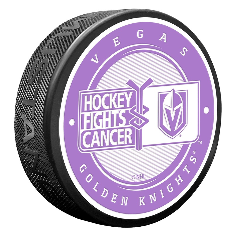 Vegas Golden Knights Puck – Hockey Fights Cancer
