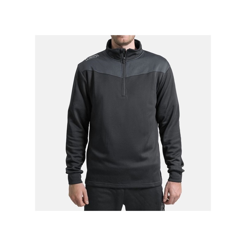 Kosa Sweater Zip Neck Jr Black