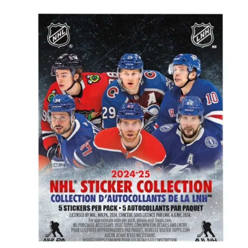 2025 TOPPS NHL STICKER ALBUM