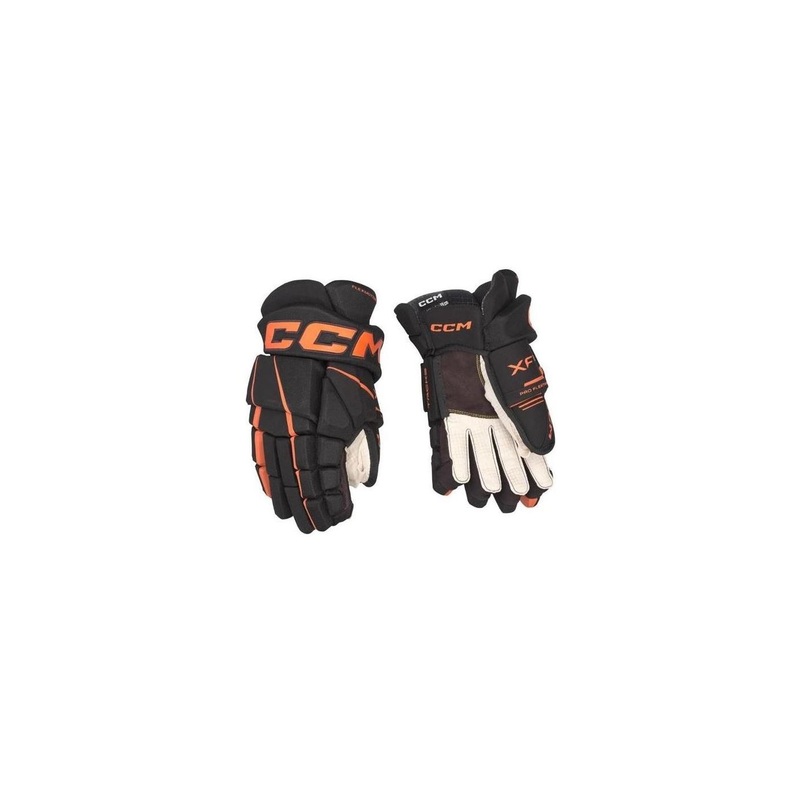 CCM Glove Tacks XF 80 Sr Black/Orange