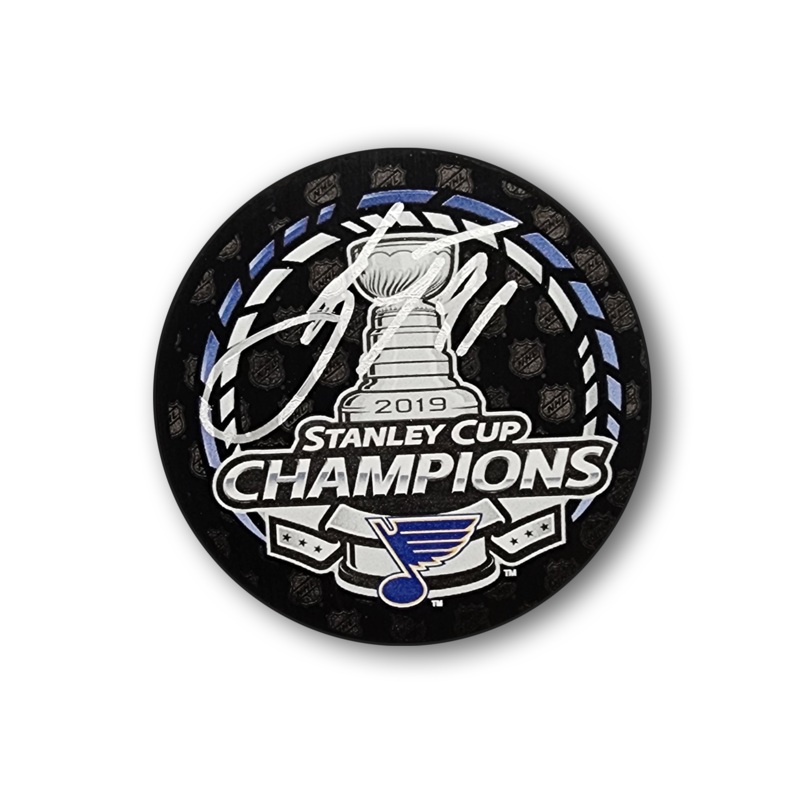 Vladimir Tarasenko Autographed St. Louis Blues 2019 Stanley Cup Champion Hockey Puck