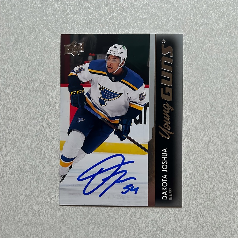 2021-22 UD Young Guns #204 DAKOTA JOSHUA Autographed Rookie Card