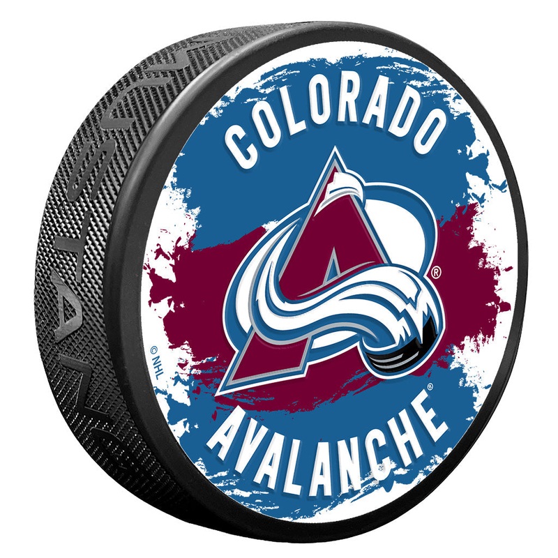 Colorado Avalanche Puck – Splash